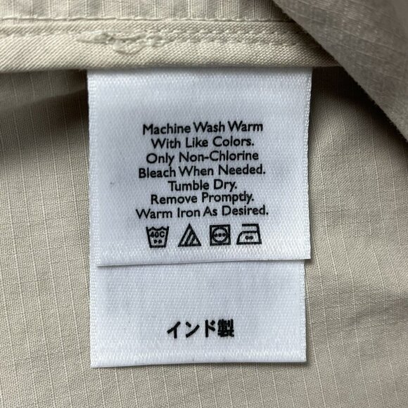 Eddie Bauer Womens Blazer Jacket Khaki Stretch Pockets Size 10 - Picture 9 of 9